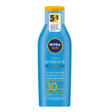 Nivea Sun protector solar Protect & bronze fps30 200ml