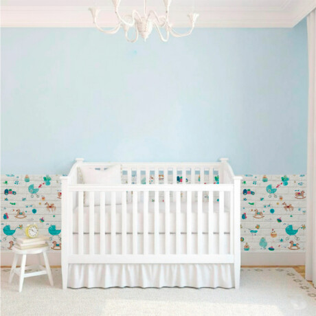 Set X10 Revestimiento Adhesivo Pared Madera Ladrillo Autos