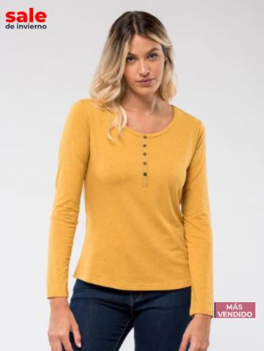 Blusa lisa - Amarillo 