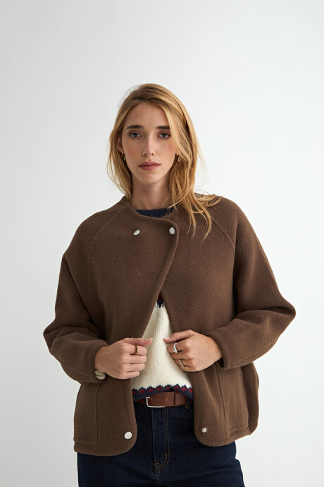 ABRIGO AMAPOLA Marrón