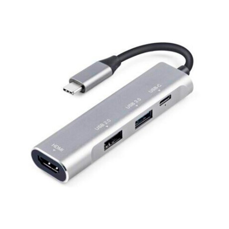 Hub USB Tipo C 2 USB 1 HDMI 1 Usb-c 001