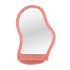 Espejo decorativo con estante Rosa