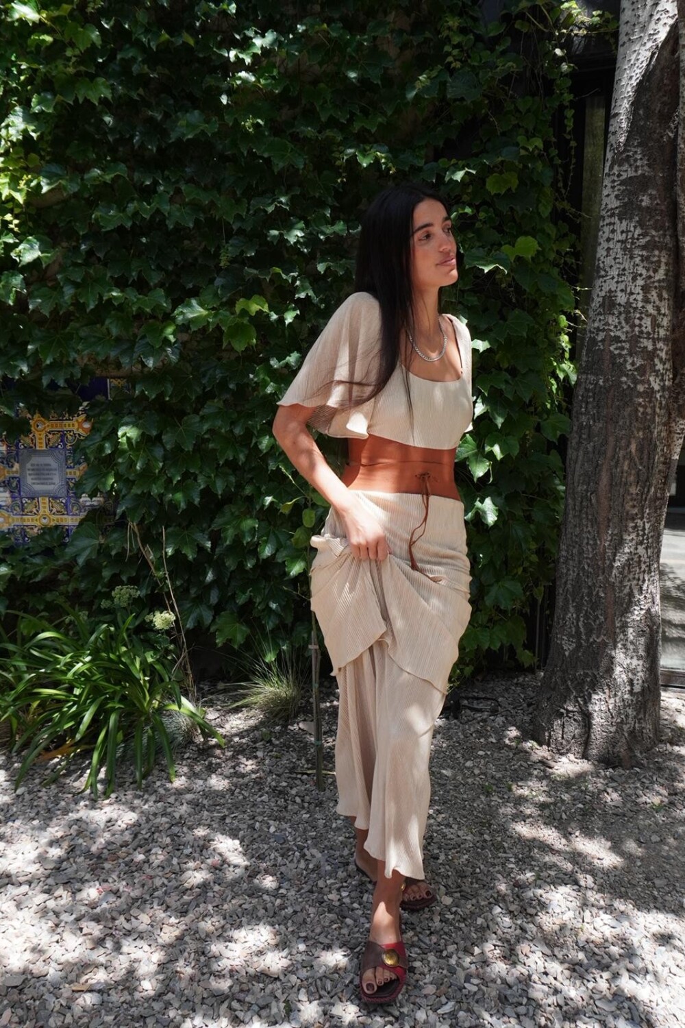 Alucema dress Champagne