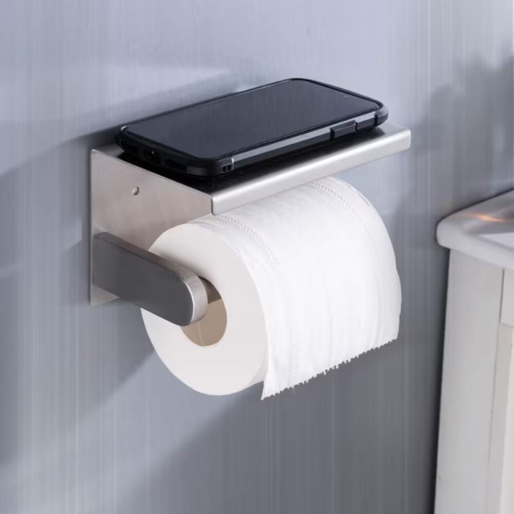 Portarrollo autoadhesivo Satín GC Portarrollo Autoadhesivo Satín Gc