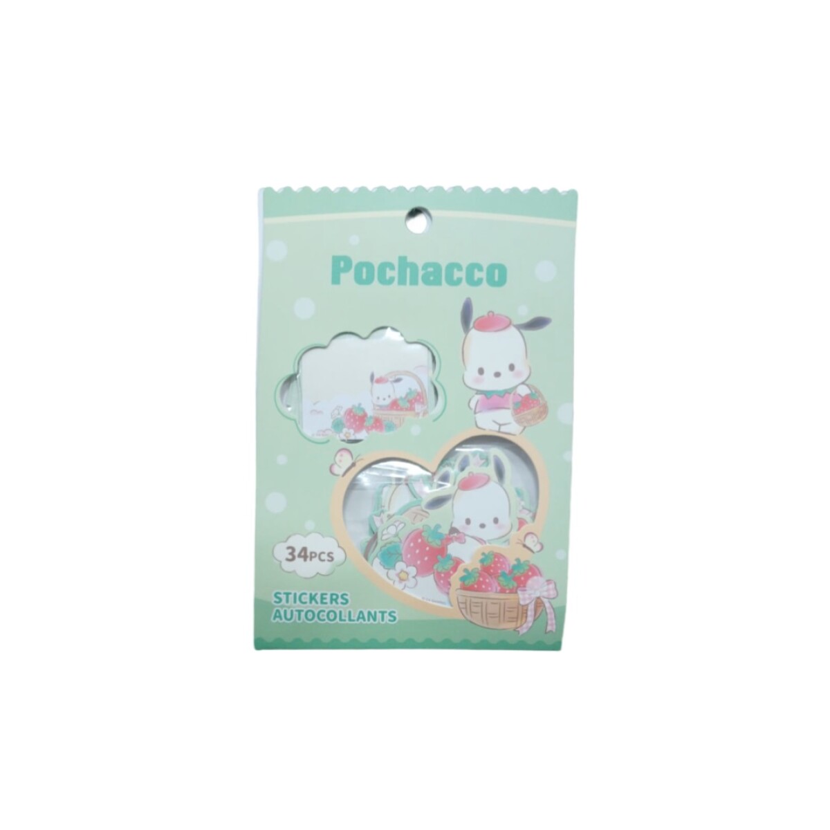 Stickers Sanrio 34pcs - Pochacco 