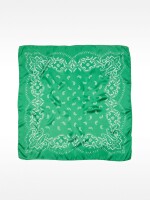 Pañuelo Cuadrado Estampado verde