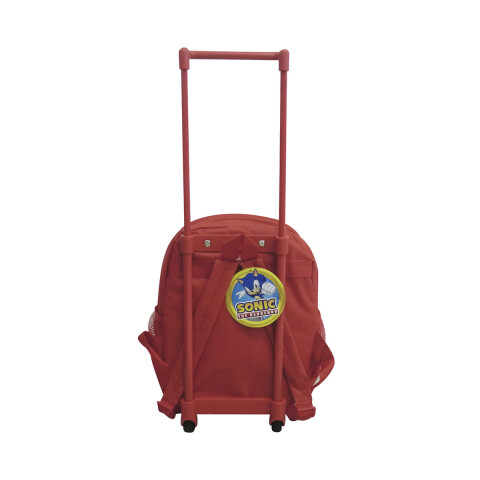 Mochila Infantil Sonic con Carro 30 x 24 cm U