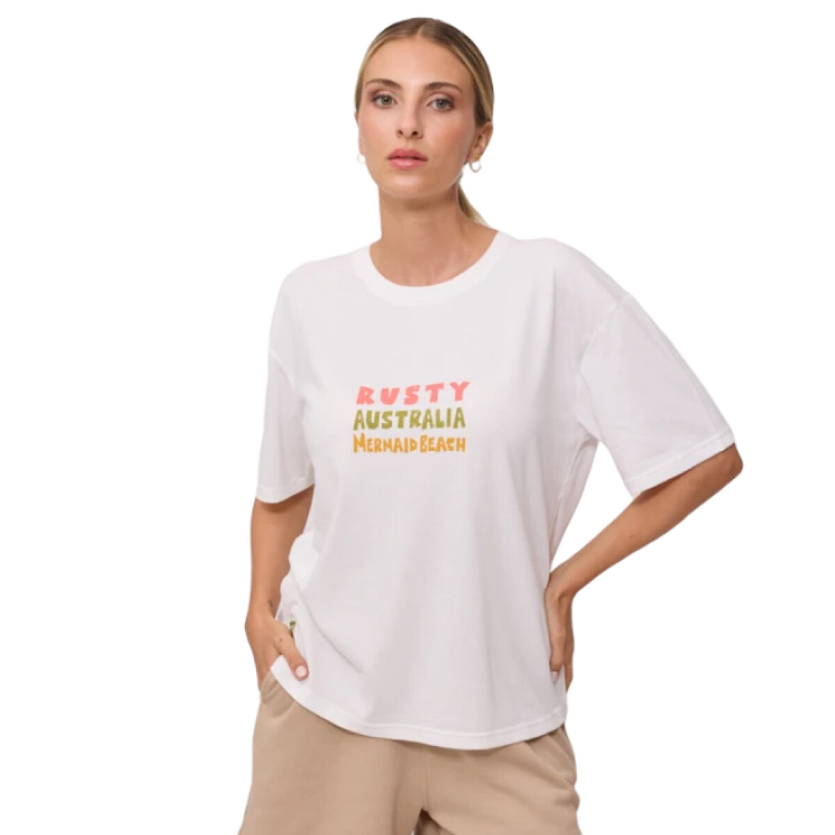 Remera Rusty Takila - Blanco 