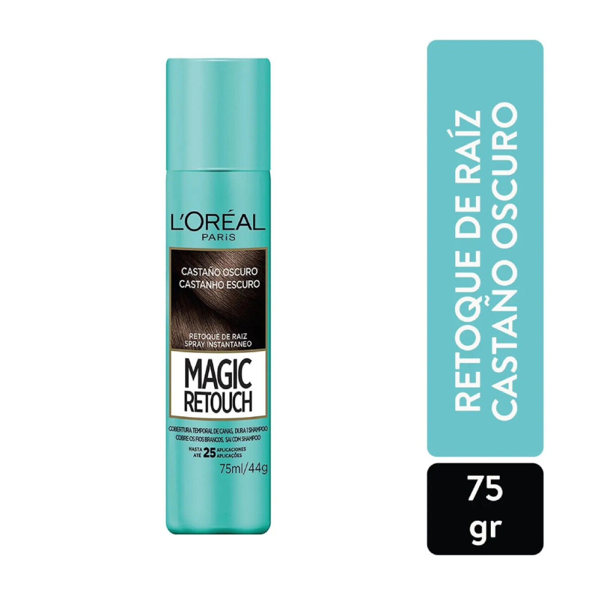 Tintura Para Cabello L'Oréal Paris Spray Magic Retouch Castaño 