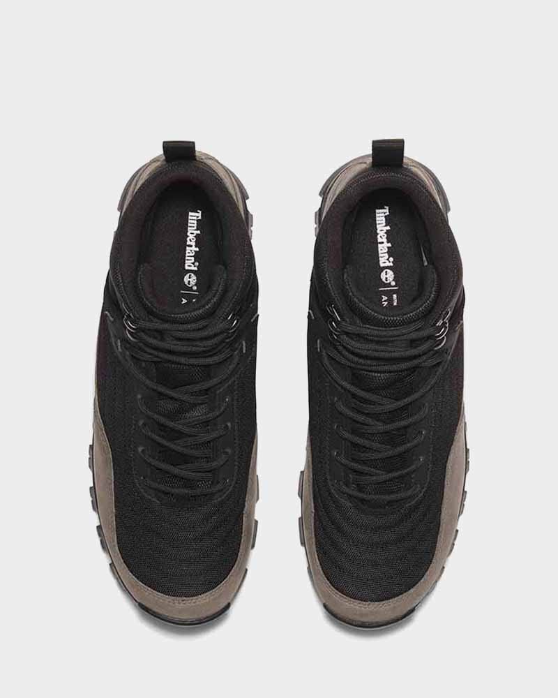 Botas Hiking Mt. Maddsen Mid Waterproof Hombre Black Mesh W Md Grey