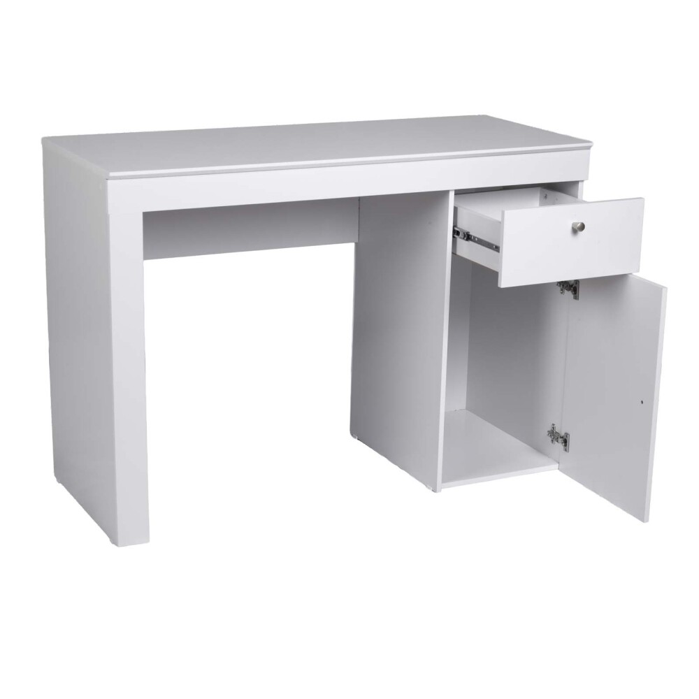 ESCRITORIO MDF-Y-MDP BLANCO IRIS