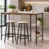 Barra + 2 Taburetes Movi Jjo0018 BARRA + 2 TABURETES MOVI MARRON JJO0018