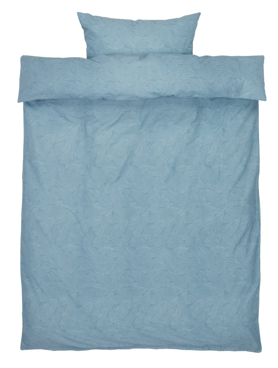 Juego funda nórdica TONE 155x220 azul 