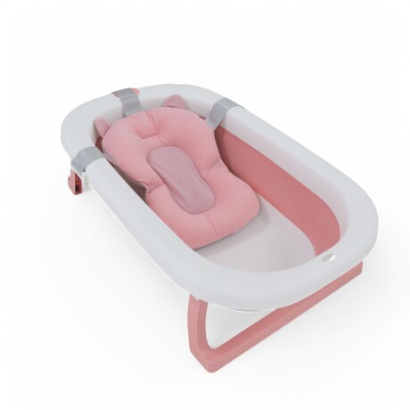 Bañera Plegable con Almohadon y Reductor Rosa Bañera Plegable con Almohadon y Reductor Rosa