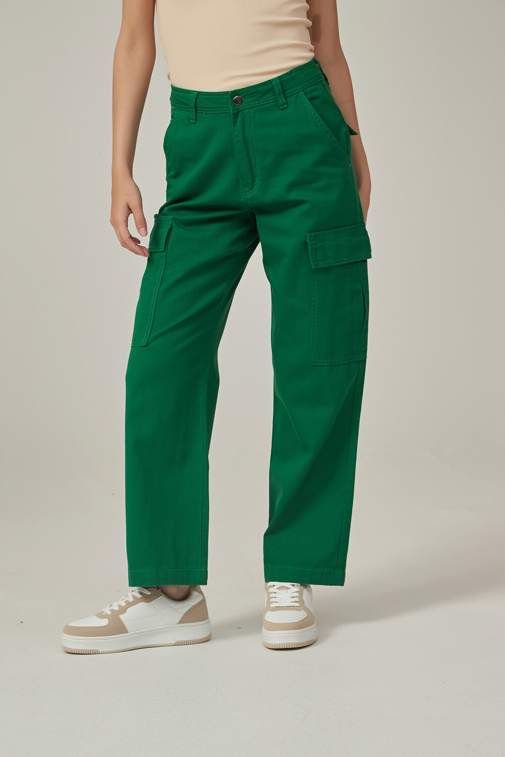Pantalon Mulan Verde Ingles