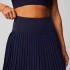 Falda Con Malla Hot Shot Pleated Skirt Classic Mini Mujer Deep Navy