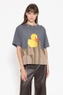REMERA DUCK Gris