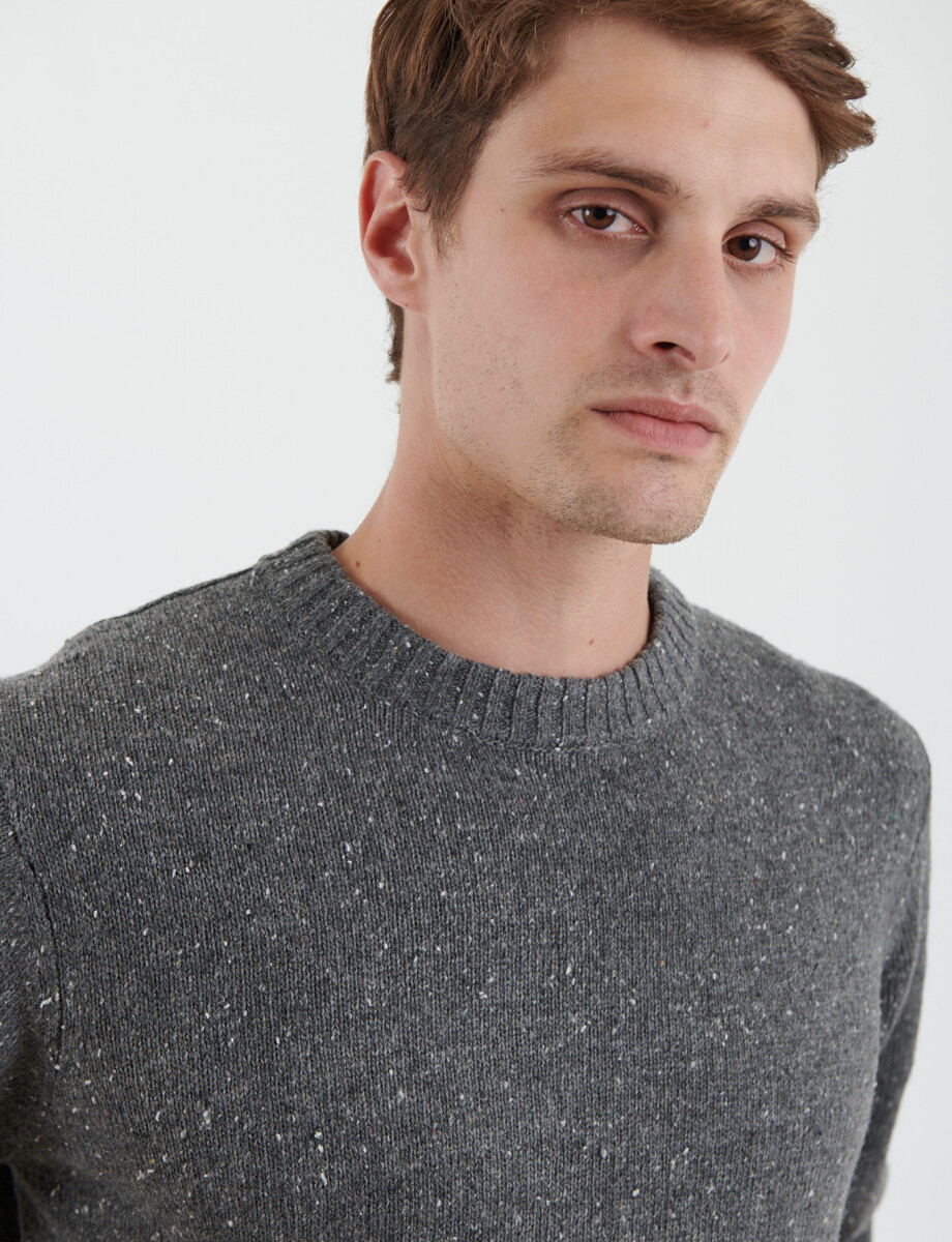 470420 SWEATER HARRY Gris Oscuro