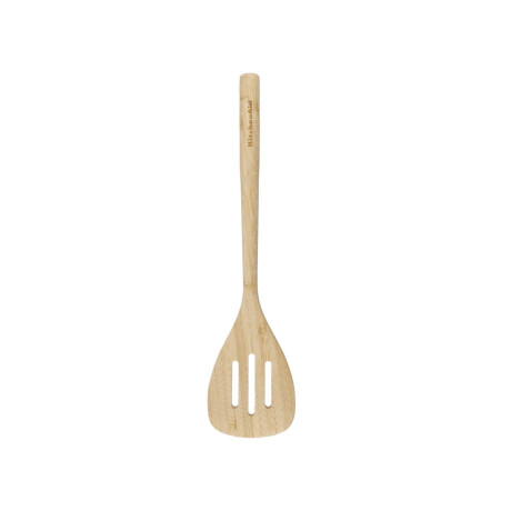 Cuchara Ranurada de Bambú 32.5 cm Cuchara Ranurada de Bambú 32.5 cm