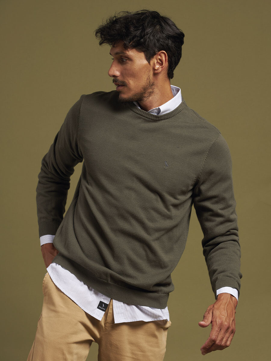 SWEATER HICO POLANCO - Militar 