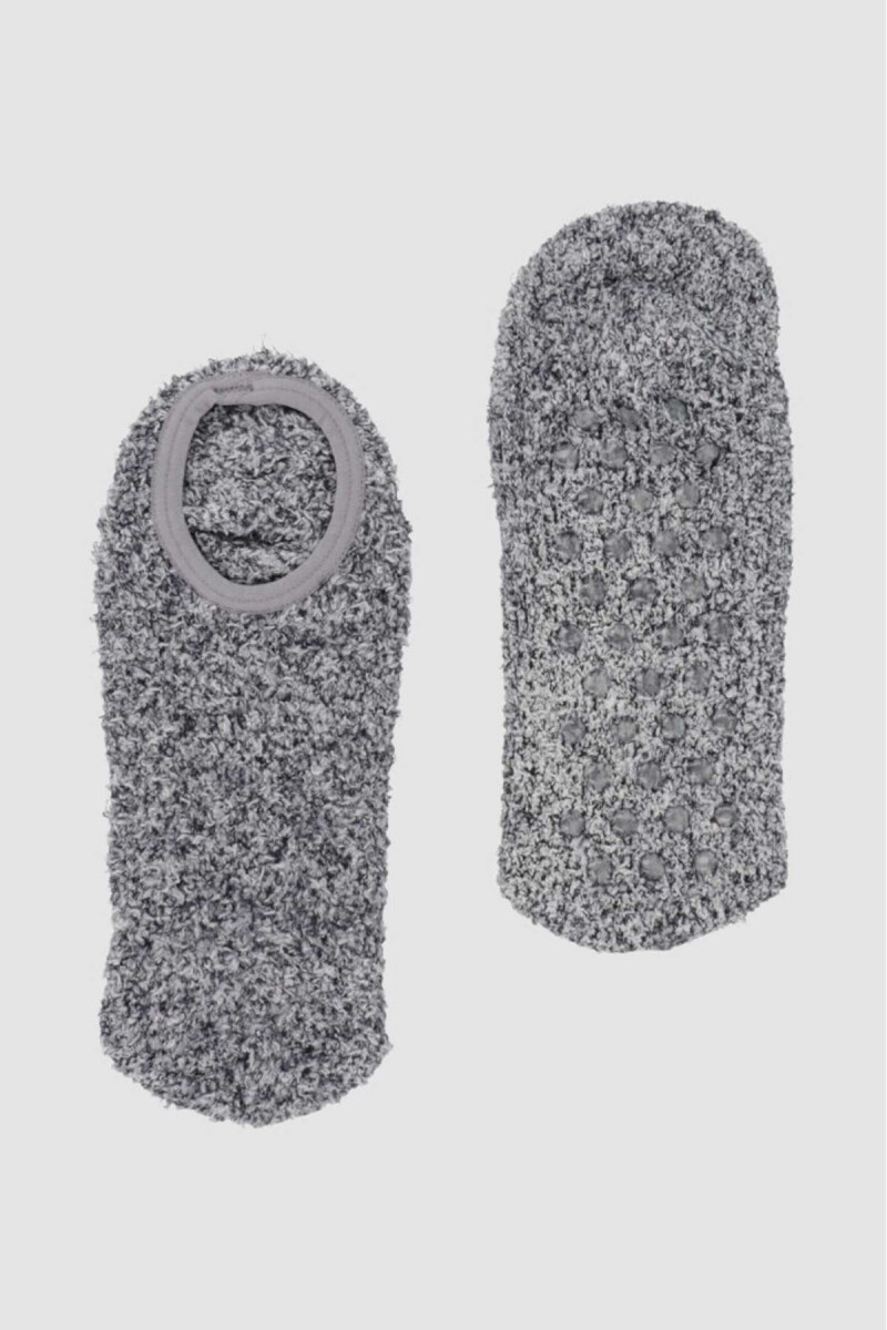 Pantumedias invisible chenille lisa - Gris 