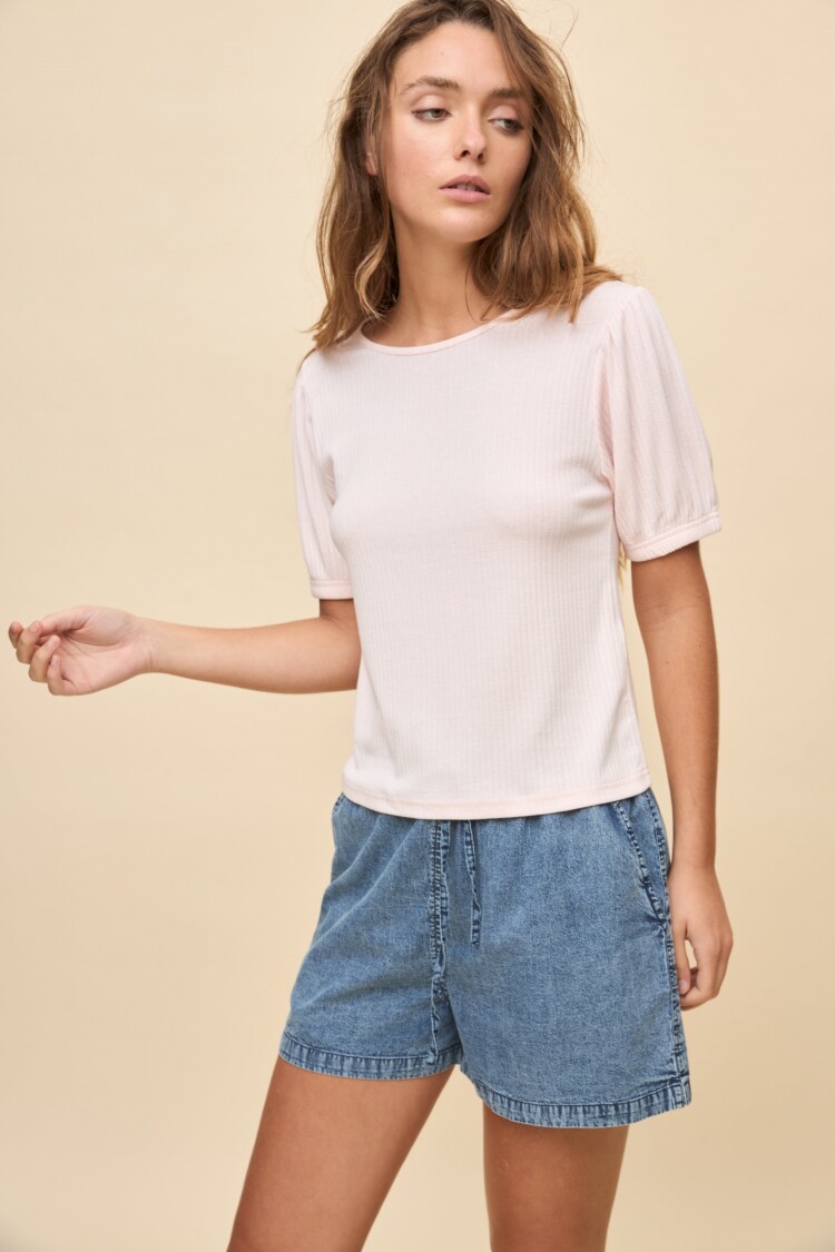REMERA CAMEN Rosa Palido