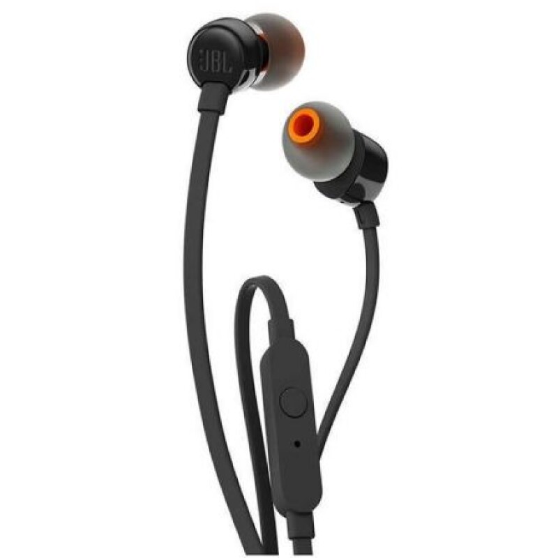 AURICULARES CON CABLE JBL JBLT110 NEGROS C/ MIC AURICULARES CON CABLE JBL JBLT110 NEGROS C/ MIC