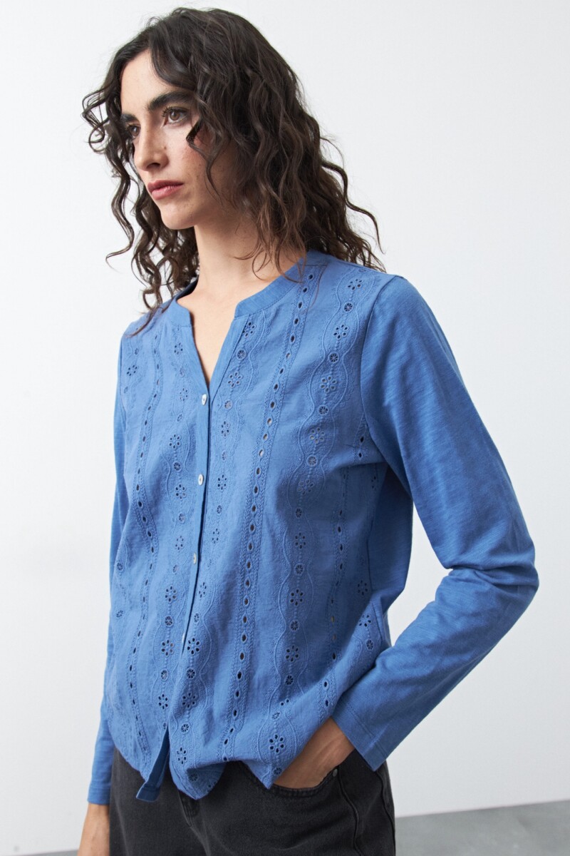 CAMISA AMELIE Azul Oscuro