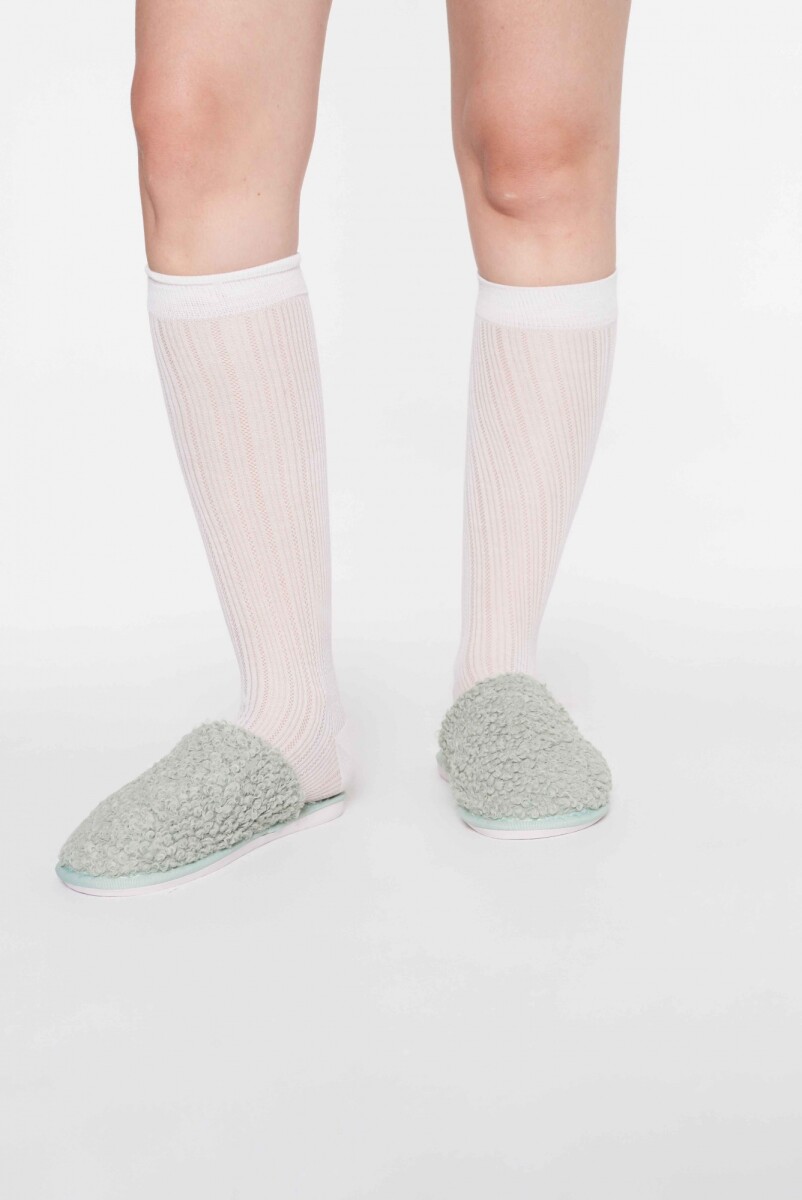 Pantuflas Catia - Verde 