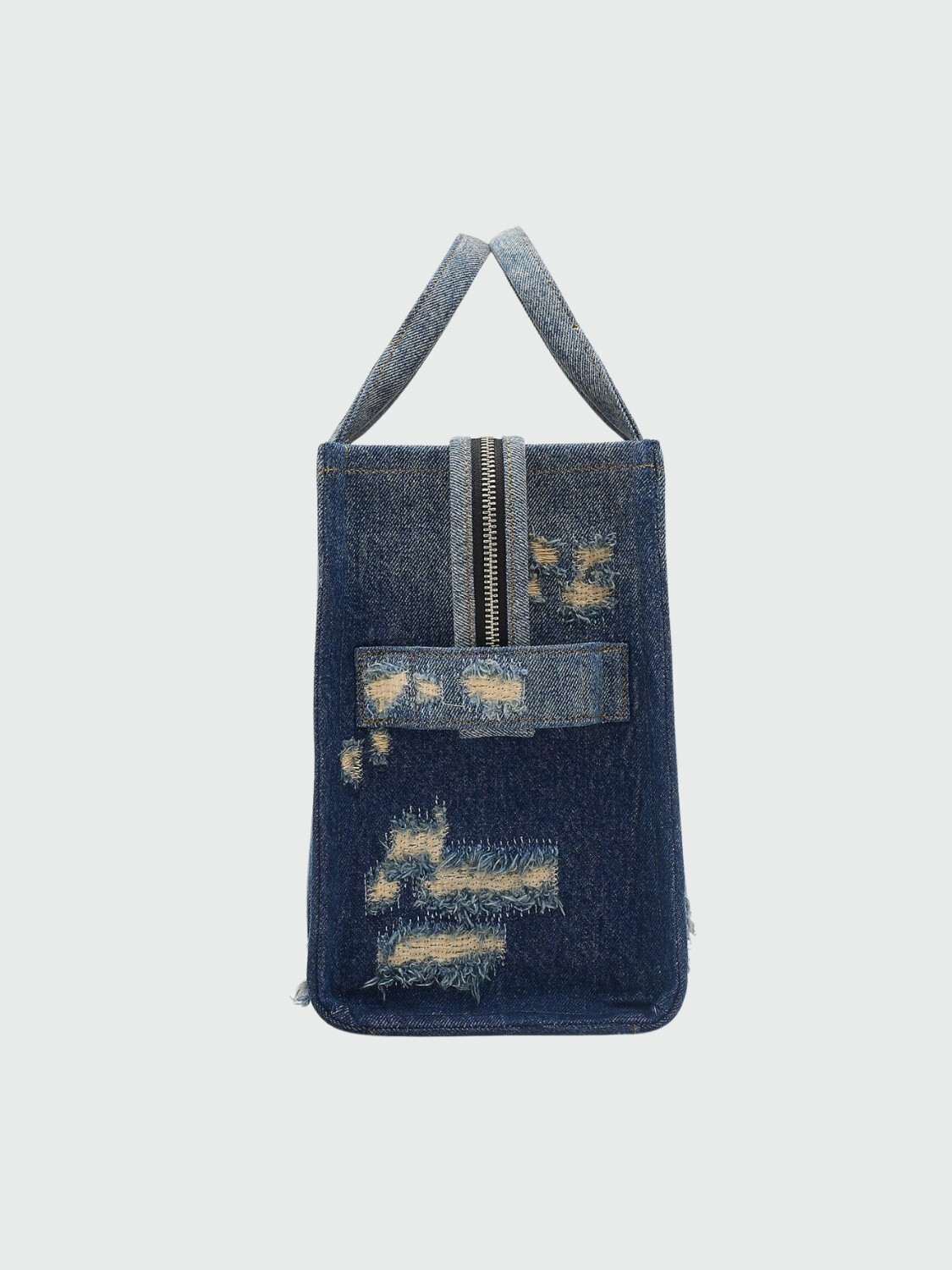Marc jacobs - THE RIP AND REPAIR DENIM MEDIUM TOTE BAG 491