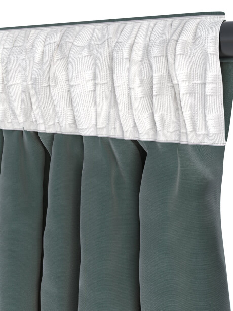 Cortina AUSTRA 1x140x300 terciopelo verd Cortina AUSTRA 1x140x300 terciopelo verd