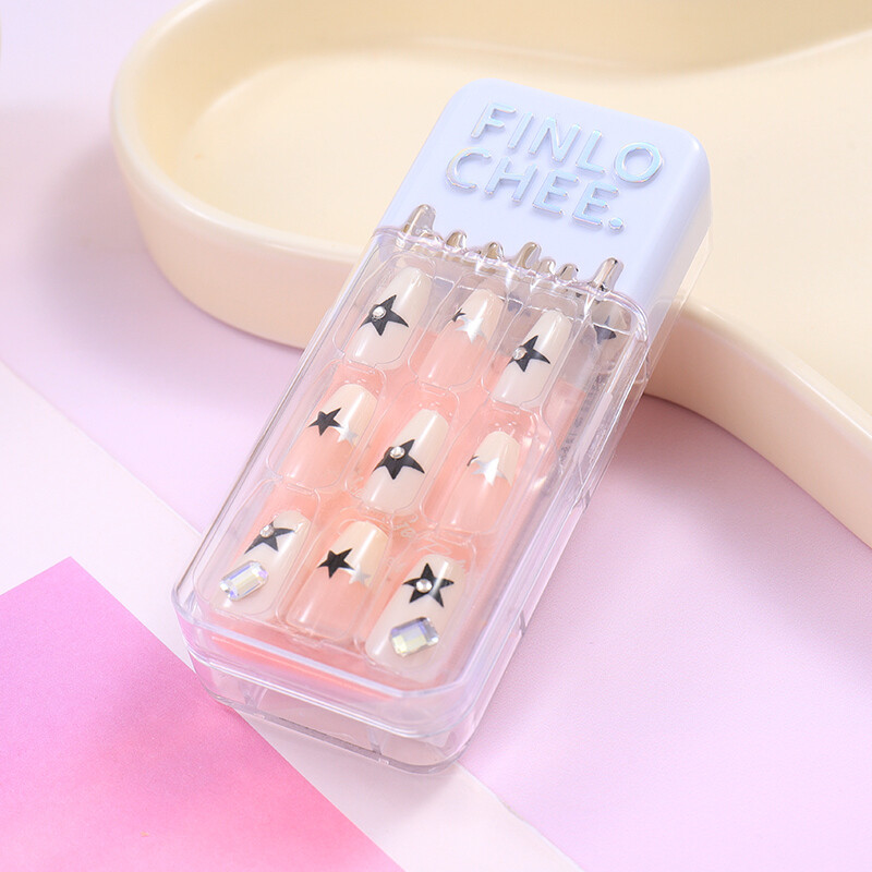 Uñas Postizas - Finlo Chee - 30 Piezas #8 Uñas Postizas - Finlo Chee - 30 Piezas #8