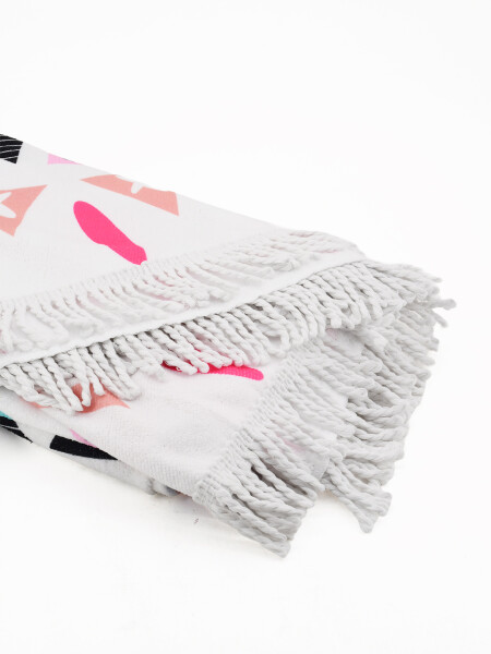 TOALLA REDONDA 150CM MICROFIBRA ESTAMPADO 1