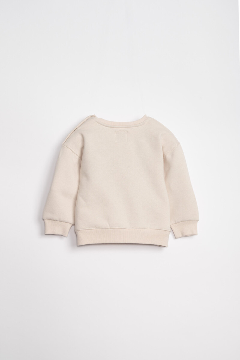 Buzo Crema