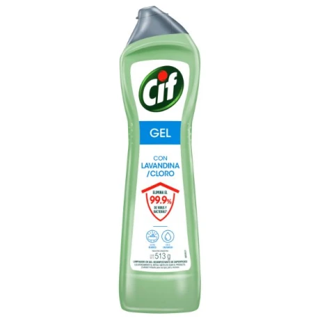 LIMPIADOR CIF GEL CON LAVANDINA 500 ML LIMPIADOR CIF GEL CON LAVANDINA 500 ML