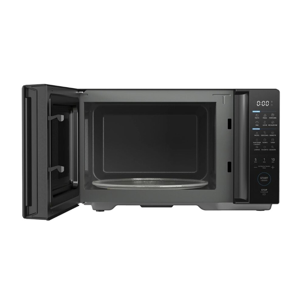 Horno Microondas Negro 20L con Panel Digital - Modelo MMO20CMO-EMPCBK - Midea Horno Microondas Negro 20L con Panel Digital - Modelo MMO20CMO-EMPCBK - Midea