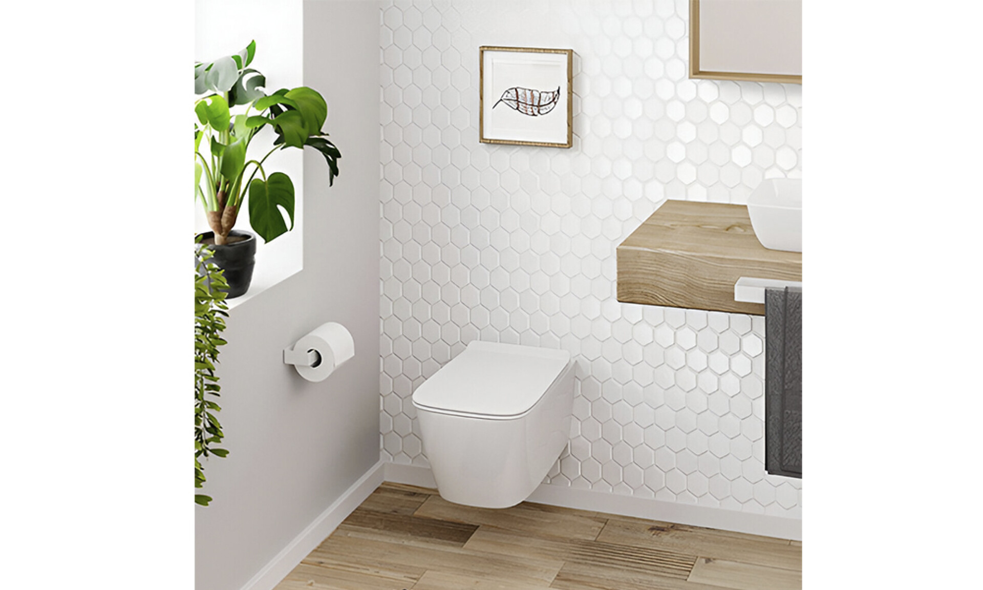 Soporte Para Rollo 4106 Blanco 