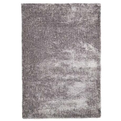 Alfombra Birk 140X200 Shaggy Gris