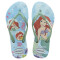 Sandalias Infantiles Havaianas Kids Slim Princes Blanco - Verde