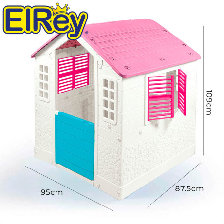 Casita Para Niños Europea Infantil 109x95x87.5 cm Dol002579