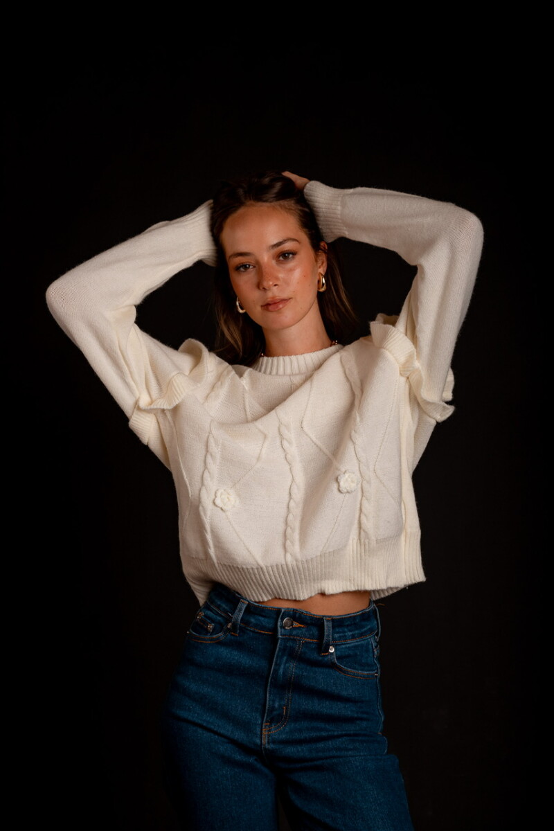 Buzo Josefina - blanco 