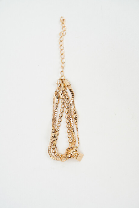 Brazalete Key Dorado