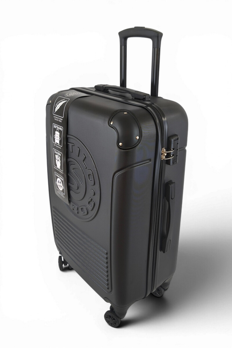 Valija mediana ABS (fibra) de 24" Negro