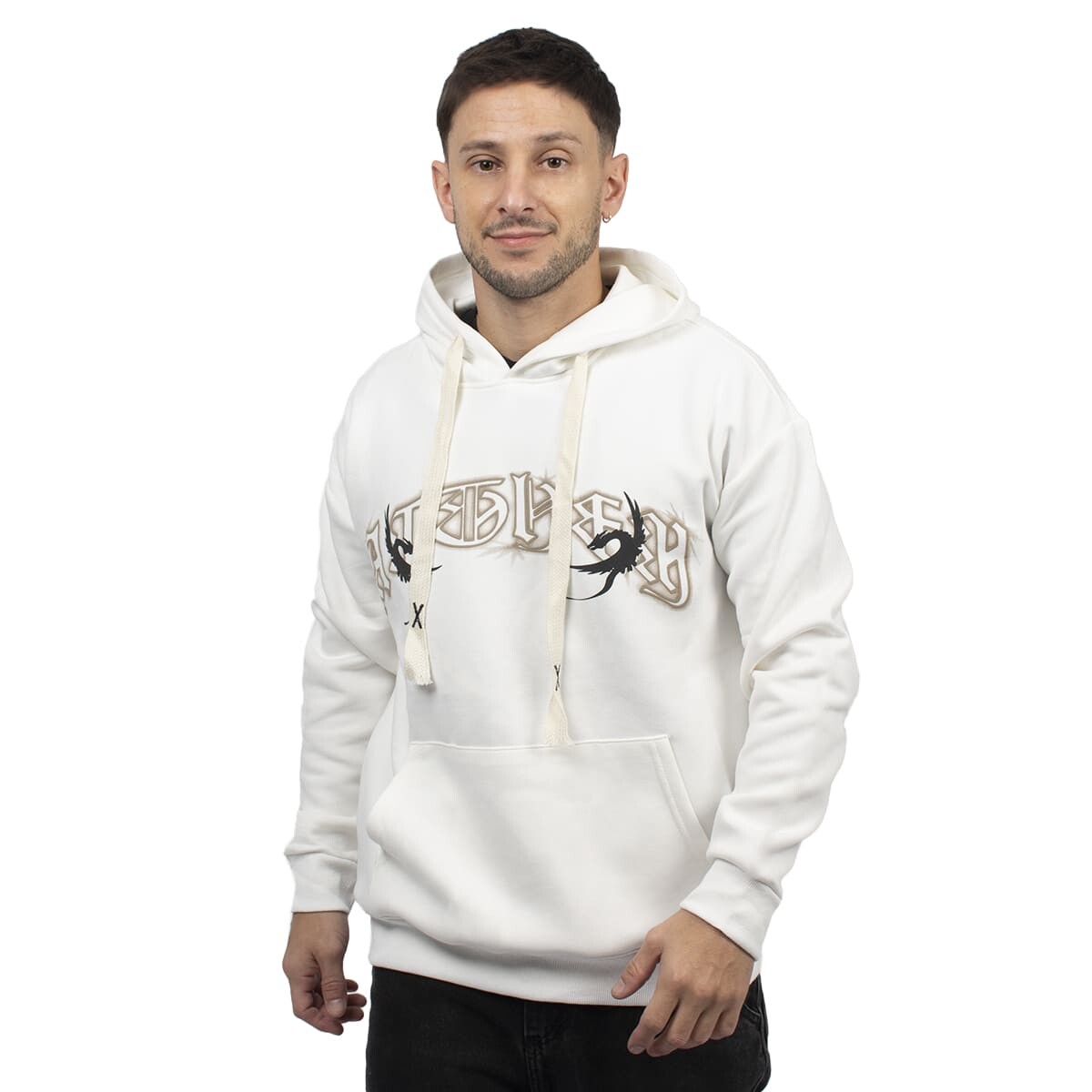 CANGURO ACTIVE HODDIE CON ESTAMPA Unisex - XC04 - Blanco 