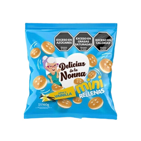 Galletas rellenas La Nonna mini 160g Vainilla Galletas rellenas La Nonna mini 160g Vainilla
