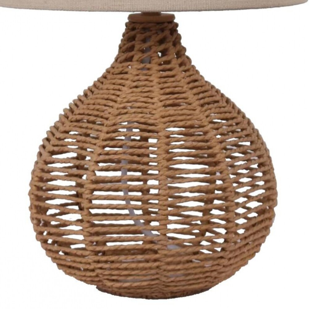 Lampara de mesa - Rattan Gota Lampara de mesa - Rattan Gota
