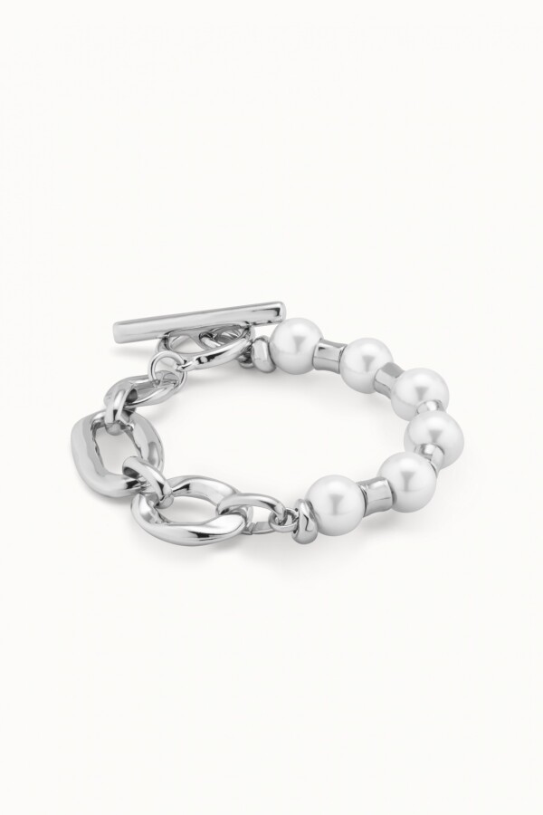 PEARL & MATCH PLATA / BLANCO