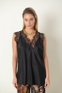 BLUSA AMMOLITA Negro