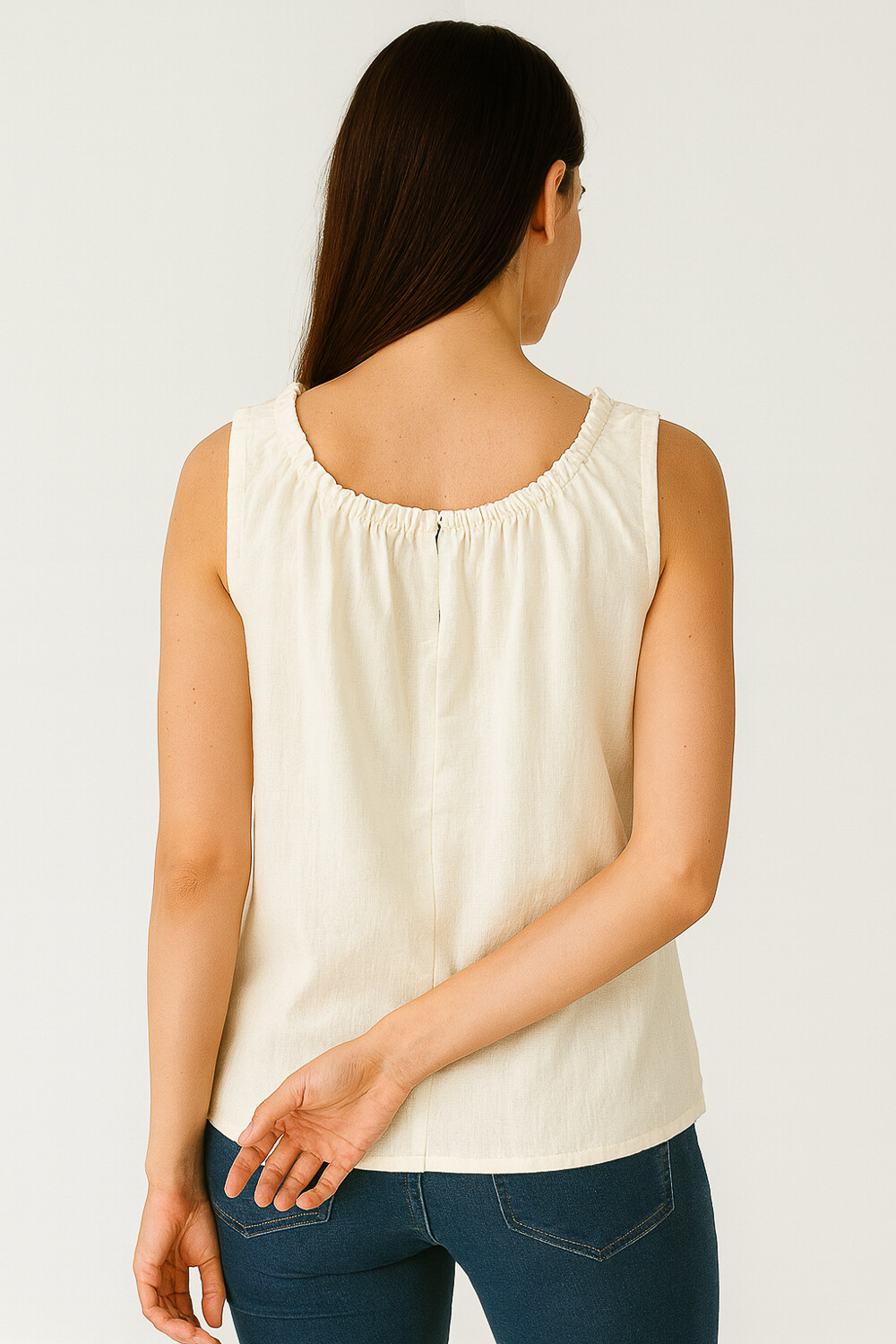 Musculosa Calvagh Marfil / Off White