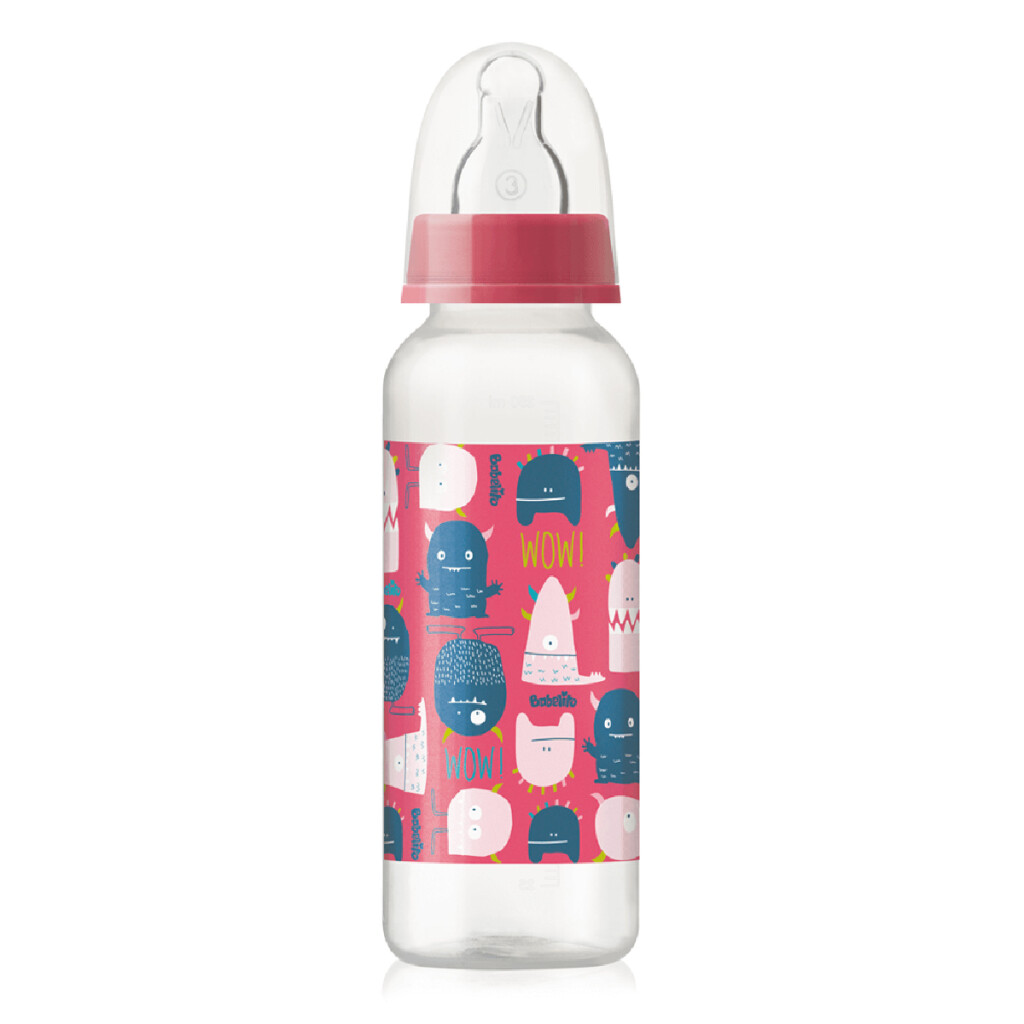 Babelito Bib Sil nº3 Rosa r.7632 Unid